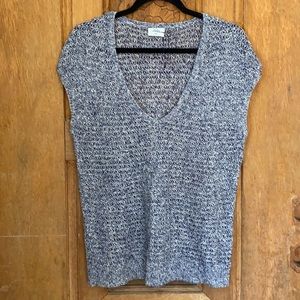 Madewell Wallace Porchswing open knit top pullover